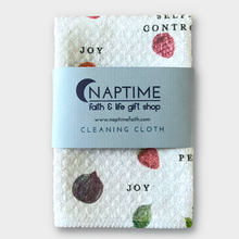 Fruit of the Spirit Christian Microfiber Waffle Weave Kitchen, Cleaning, Dish and Hand Towel 12"x12"
