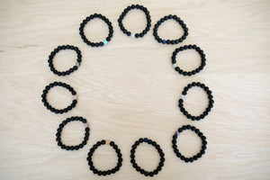 Rose Quartz Gemstone Lava Stone Diffuser Bracelets
