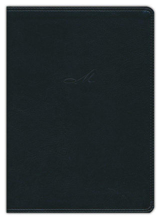 ESV MacArthur Study Bible, 2nd Edition -Black, Leathersoft - Thumb Indexed