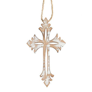 Pointed Cross Ornament