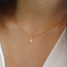 "The Light of Life" 14K Gold Opal Necklace