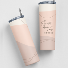 In Christ Alone My Hope Is Found Christian Hymn Stainless Steel Travel Tumbler