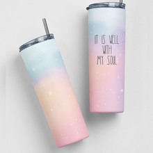 It Is Well With My Soul Christian Hymn Stainless Steel Travel Tumbler