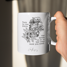 Charles Spurgeon Turn To The Bible Christian Ceramic Mug