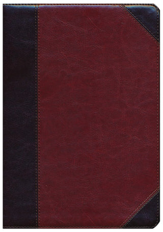 ESV Study Bible (TruTone, Brown/Cordovan, Portfolio Design, Indexed), Imitation Leather