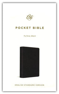 ESV Pocket Bible -Leathersoft black