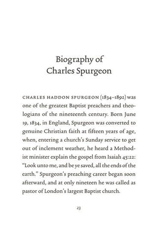 Encouragement for the Depressed By: Charles H. Spurgeon