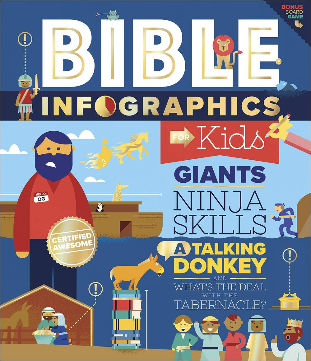 Bible Infographics for Kids, Book - Tweens