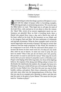 Morning and Evening By Charles Spurgeon