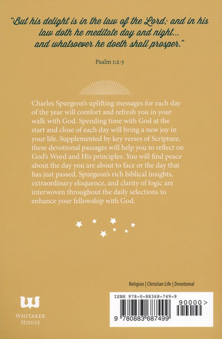 Morning and Evening By Charles Spurgeon