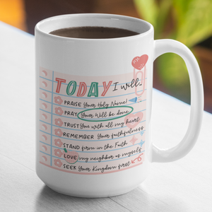 Christian To-Do List Coffee Mug