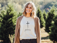 The Good News Cross - Women's Christian T-shirt