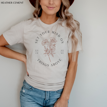 Set Your Mind On Things Above V-Neck T-Shirt