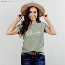 She Is Strong: Proverbs 31:25 T Shirt