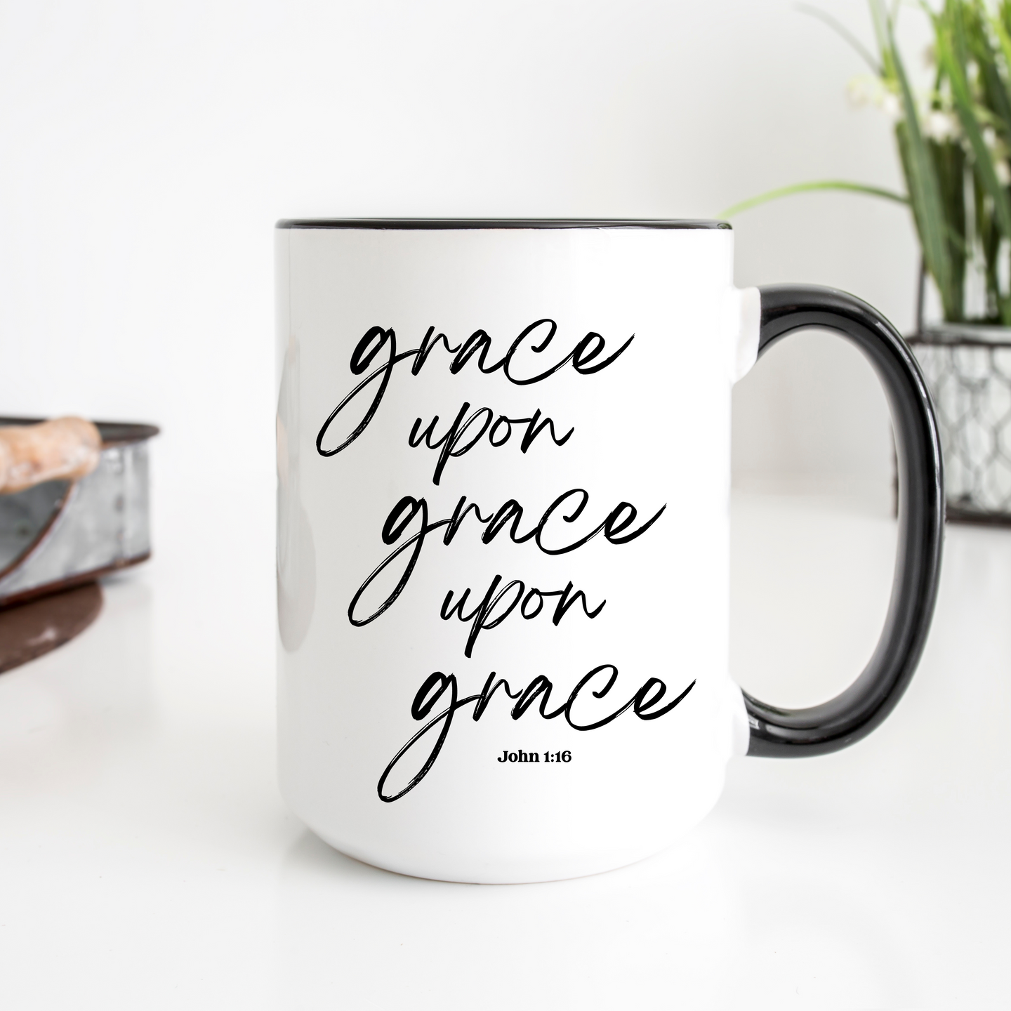 Grace Upon Grace - 15oz Ceramic Mug