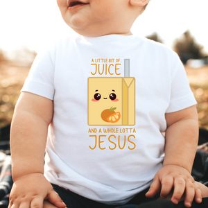 Juice and Jesus Kids T Shirt - Naptime Faithwear