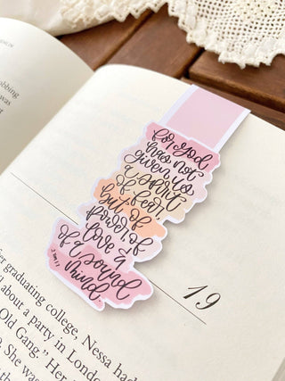 2 Timothy 1:7 bookmark